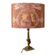 Jouy fabric lampshades with the "Monuments of Paris" pattern.