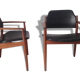 Paire de fauteuil Arne Vodder Modèle 62a.