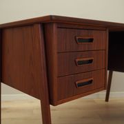 Teak desk, Danish design, 1970s, manufactured by A.P. Møbler Svenstrup