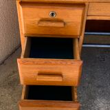 Office schoolmaster 1950 solid oak