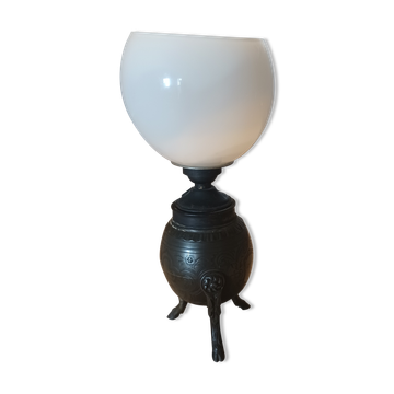 Lamp in etain