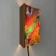 Cosack Leuchten colourful glass mosaic wall lamp
