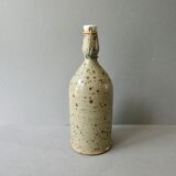 Sandstone bottle signed Guy Baudat, 70s