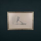 F. Mucke, pencil drawing of feet, 1802, pencil and paper