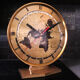 World clock by lancel 70s