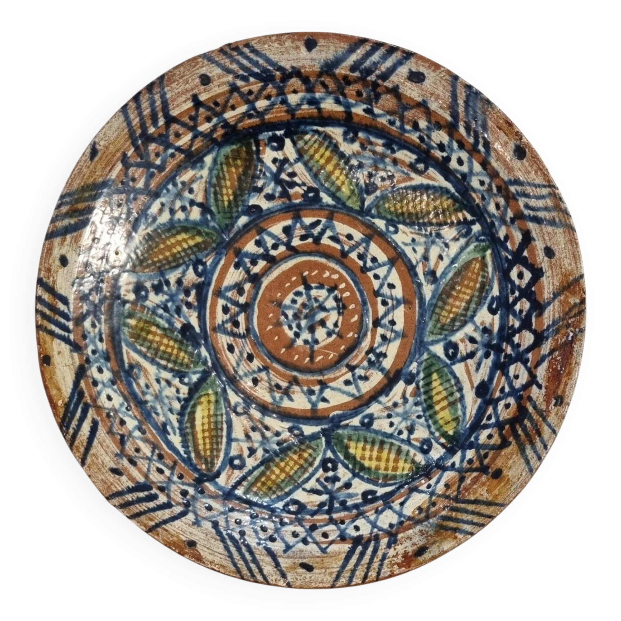 Assiette artisanale