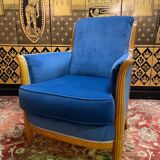 Fauteuil / Bergère époque Art Déco restaurée