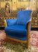 Armchair / Bergère restored Art Deco period