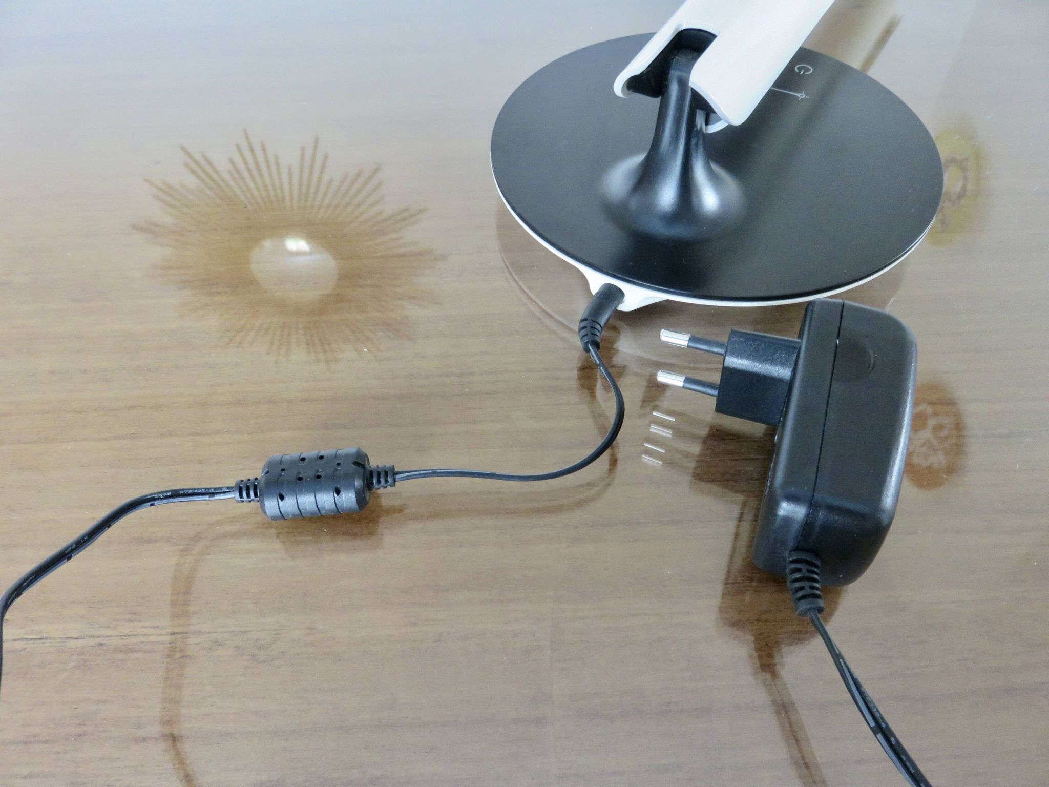 Design desk lamp in polycarbonate
