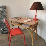 Rattan desk