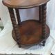 Round console extra cabinet