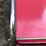 Vintage red formica server