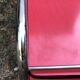 Vintage red formica server