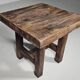 Mobichalet kitchen table/island in solid oak, Belgium, 1950s