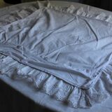 Embroidered pillowcase