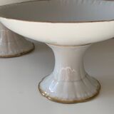 E. Bourgeois porcelain compote bowls circa 1900
