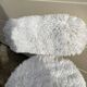 Chaise moumoute vintage