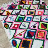 Handmade Moroccan Berber rug 253 X 144 CM