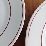 Lot de 6 assiettes à dessert Ceranord, modèle Bettina