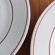 Set of 6 Ceranord dessert plates, Bettina model