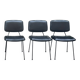 Set of 3 Pierre Paulin CM 196 chairs – Thonet – 1960s – vintage design