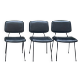 Set of 3 Pierre Paulin CM 196 chairs – Thonet – 1960s – vintage design