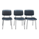 Set of 3 Pierre Paulin CM 196 chairs – Thonet – 1960s – vintage design
