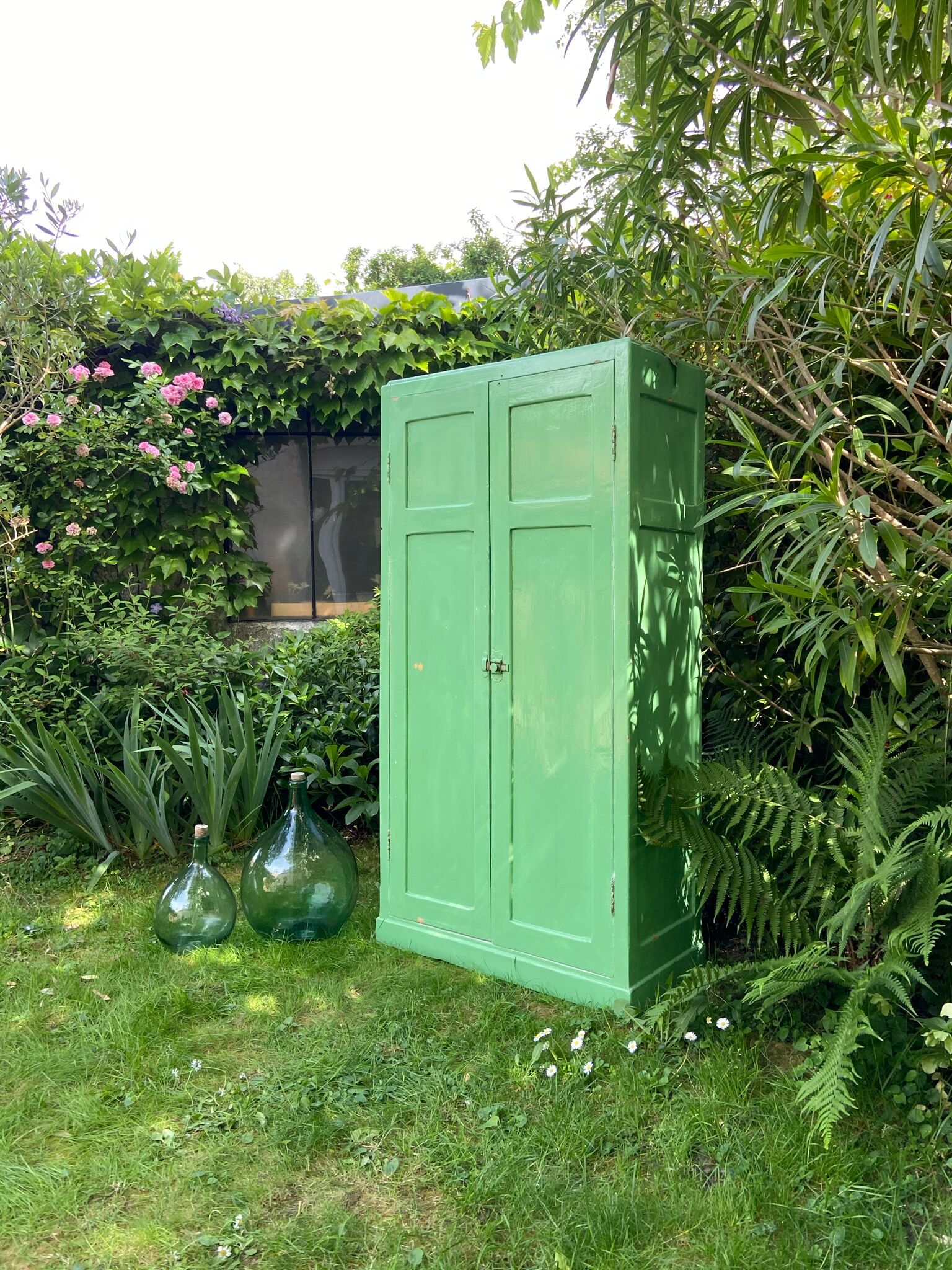 Vintage workshop cabinet