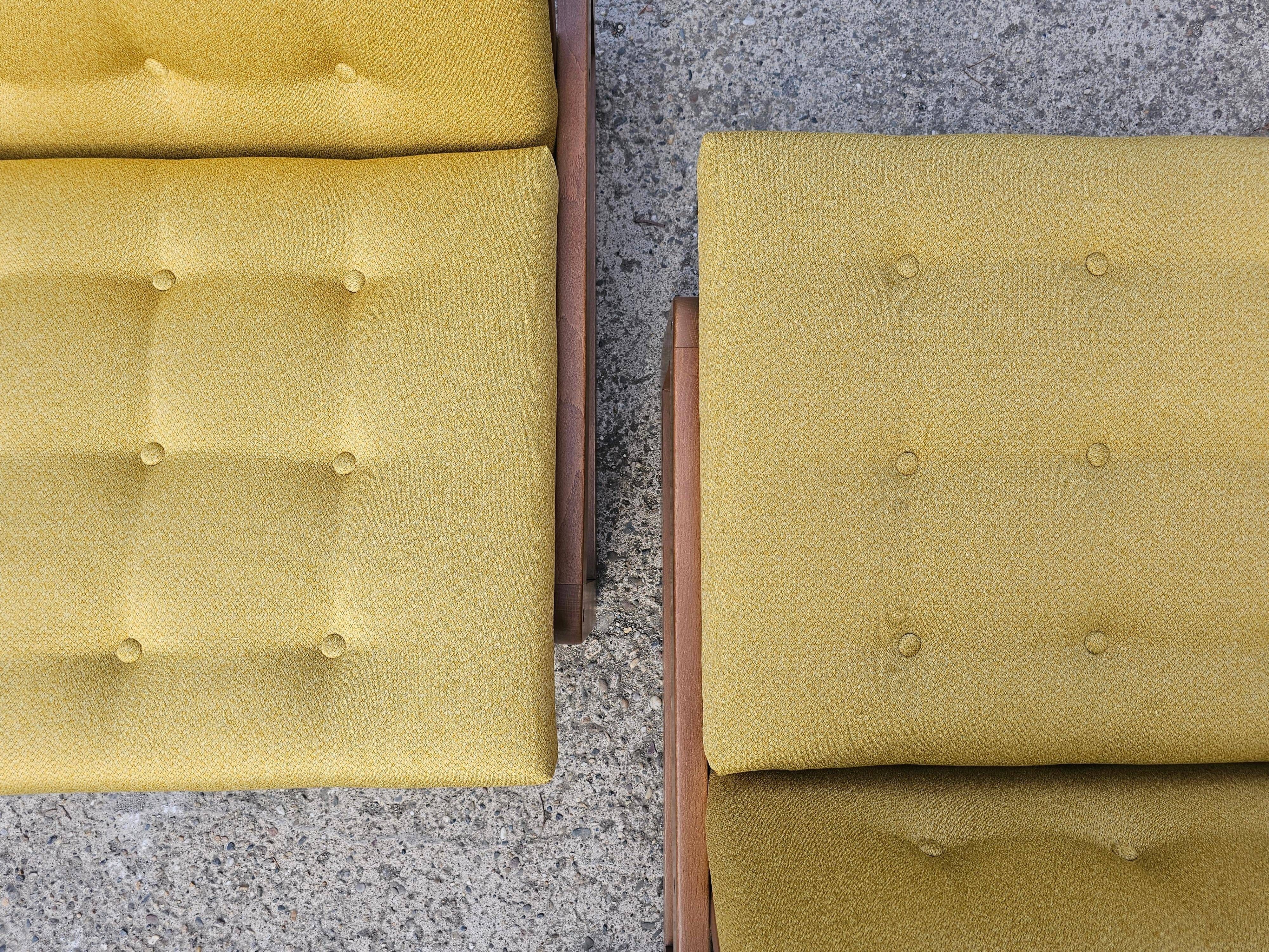 Pair of Mid Century Modern lounge chairs by Branko Ursic for Stol Kamnik.