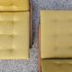 Pair of Mid Century Modern lounge chairs by Branko Ursic for Stol Kamnik.
