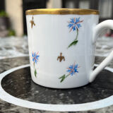 Set of 6 Bianca porcelain coffee cups