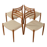 Chaises de salle à manger des années 1960