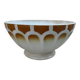 Large antique bowl Digoin Sarreguemines 1950s