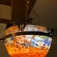 Suspension glass paste signed tief décor dragonfly