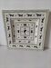 Large square dish RB Bernarda with animal decoration.