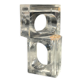 Retro Futuristic Salt and Pepper Shakers