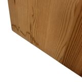 Vintage set of two pine wood bedside tables