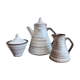 Set théière céramique vintage années 50