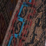 Vintage Turkish rug from Oushak, hand-woven 67x427 cm