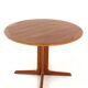 Table à manger extensible Silkeborg Round 1x - design danois en teck