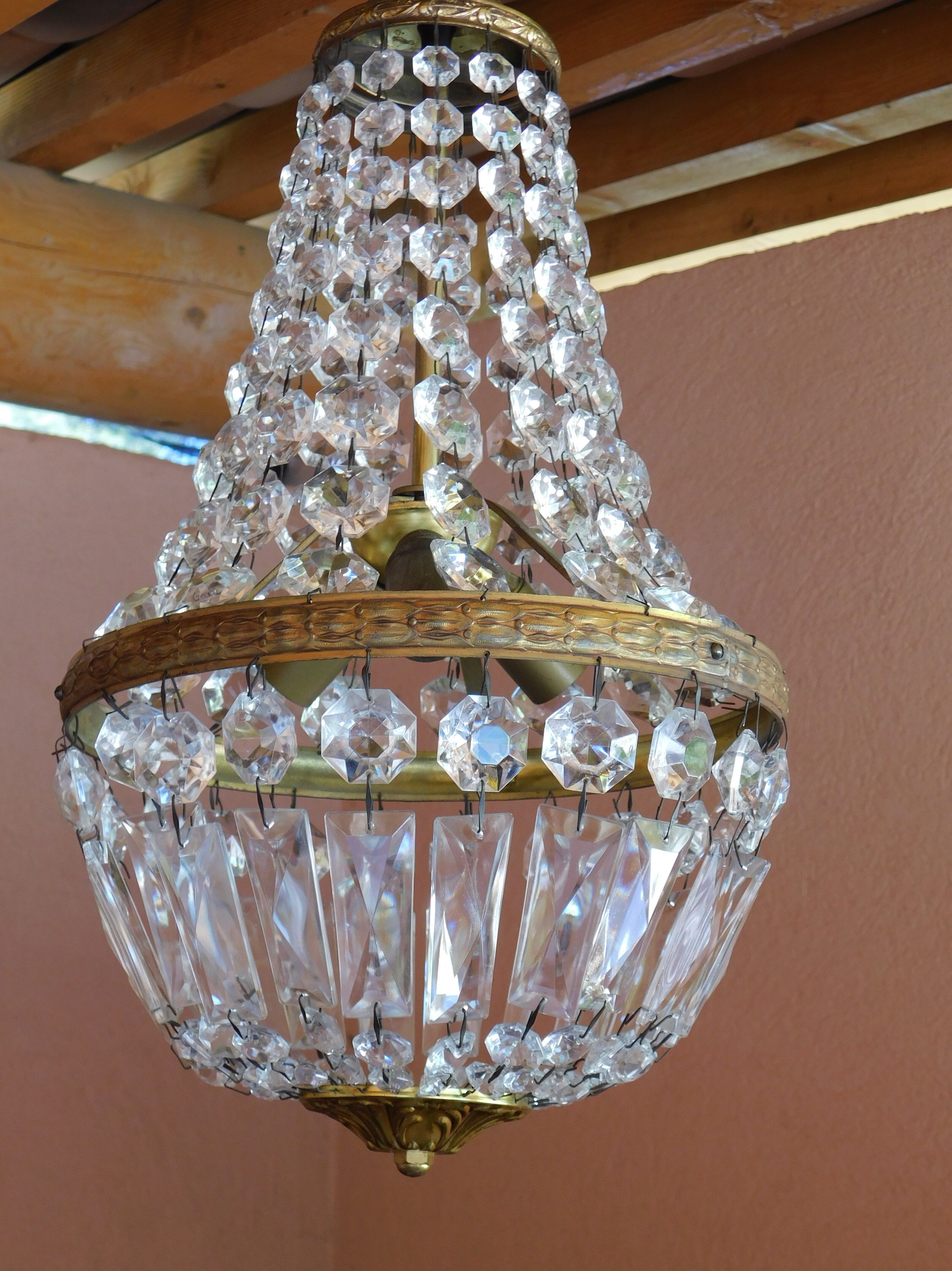Hot air balloon chandelier - 25 cm