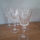 6 crystal glasses from Arques Model Villeneuve