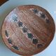 large ceramic fruit bowl with ethnic and turtle decoration 2007
