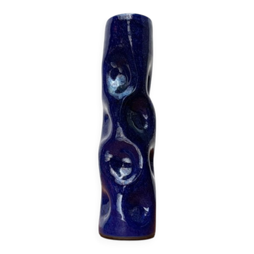 Vase en céramique organique du milieu du siècle de BKW Böttger Keramik Wandsbek, Hambourg, Allemagne, années 1960