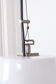 White Acrylic Ceiling Lamp Yki Nummi Style 1970s Italy