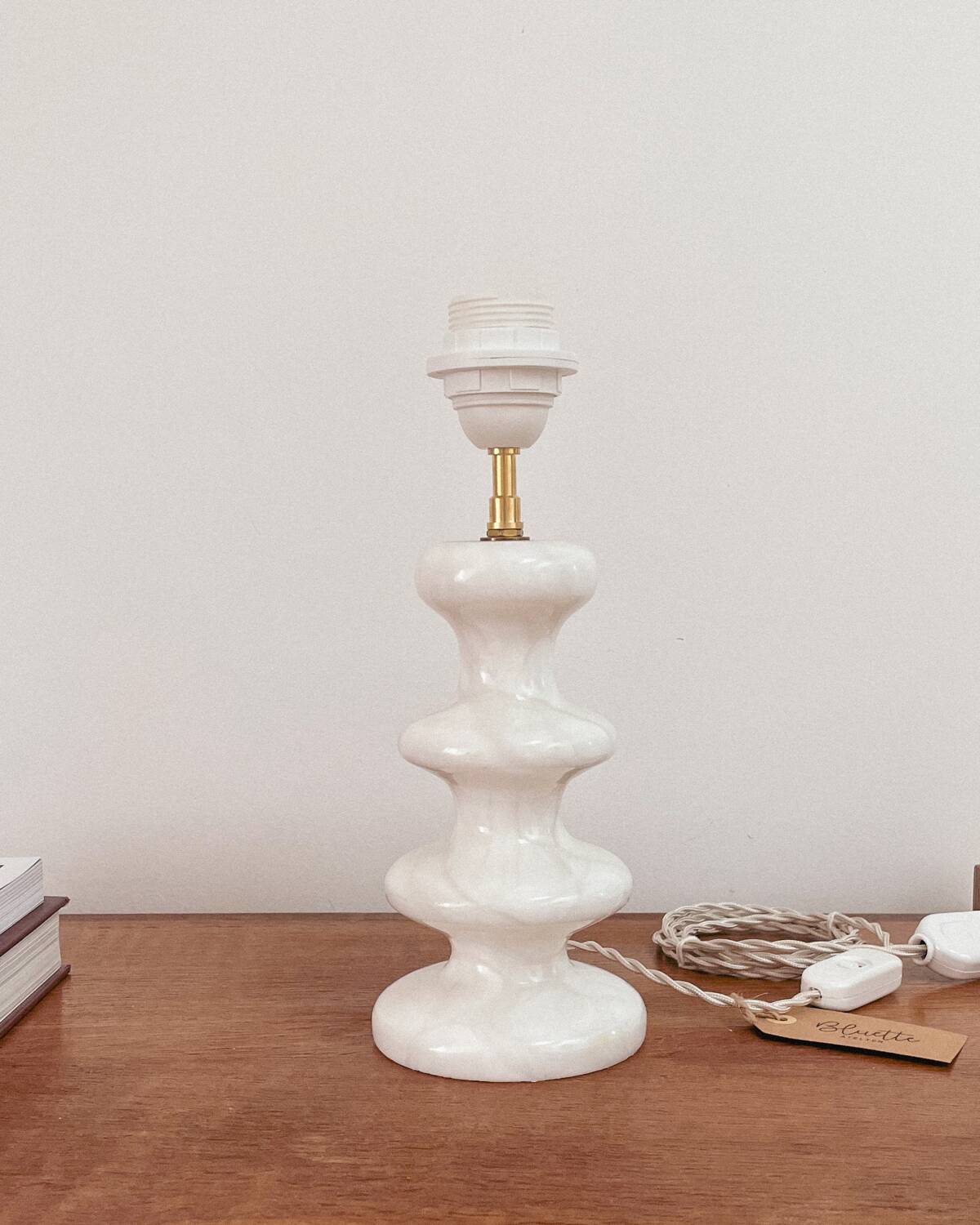 Lampe albâtre