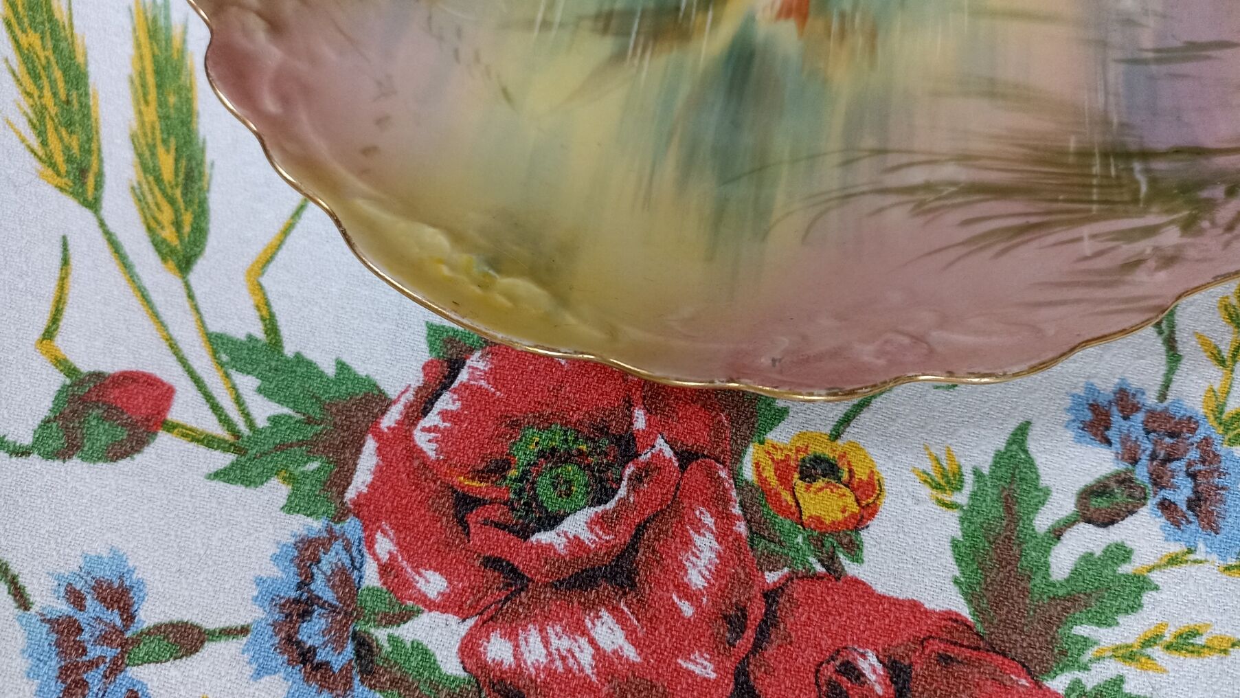 Plate n°2 - Limoges porcelain by Balleroy, Mandavy and de Mavaleix