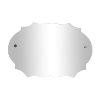 Miroir biseauté et ciselé 60x40cm