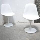 Vintage swivel tulip chair