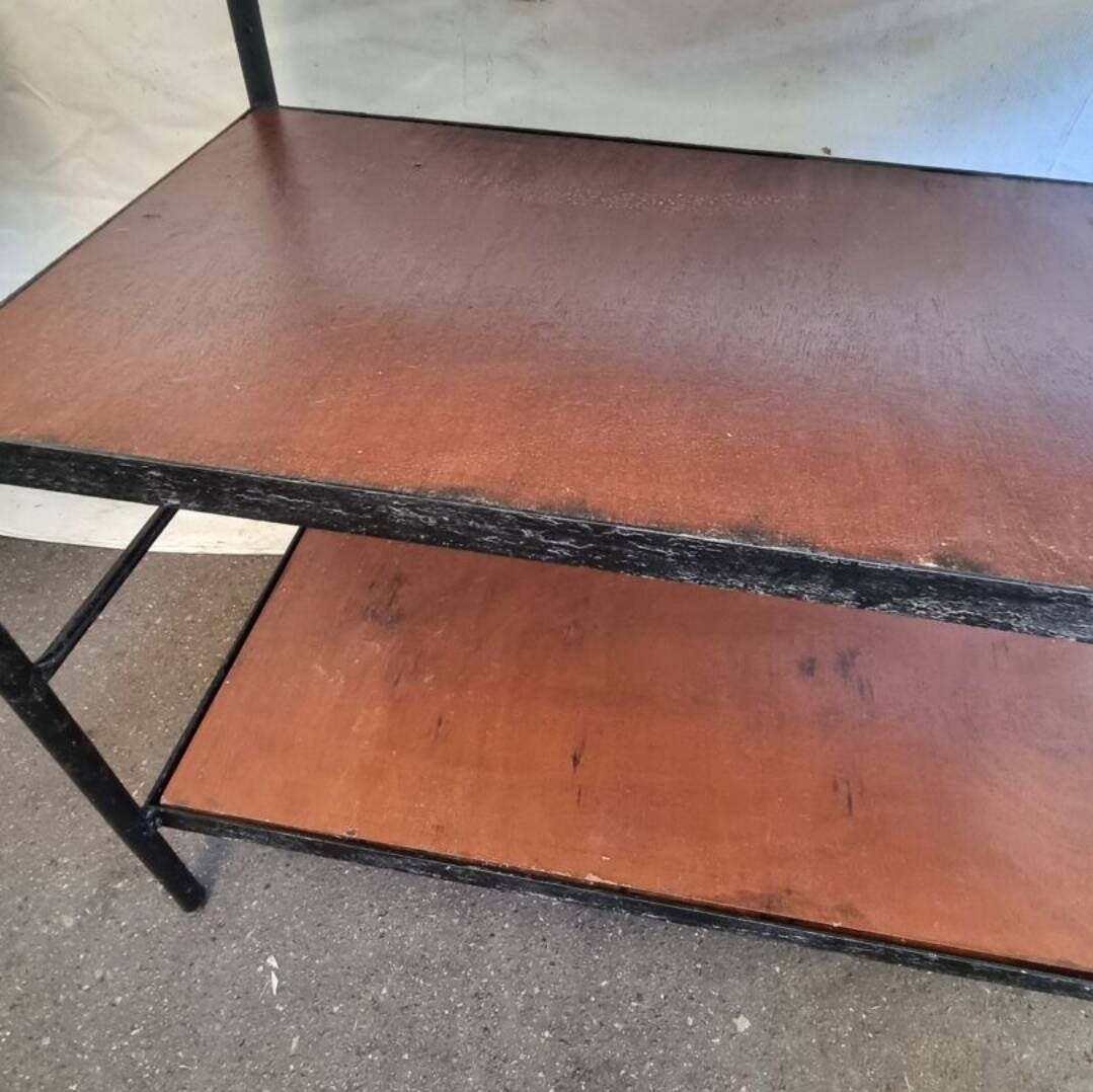 Console, étagère sur pied industrielle